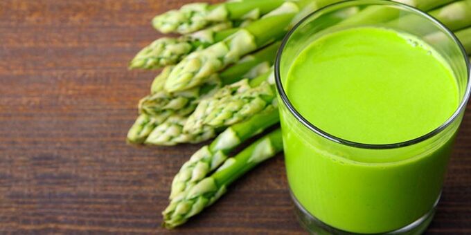 asparagus juice for the treatment of prostatitis