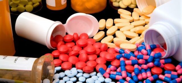 A list of recommended antibiotics for prostatitis