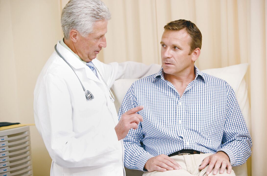 After the examination, the urologist will prescribe a full range of therapeutic procedures to the patient suffering from prostatitis