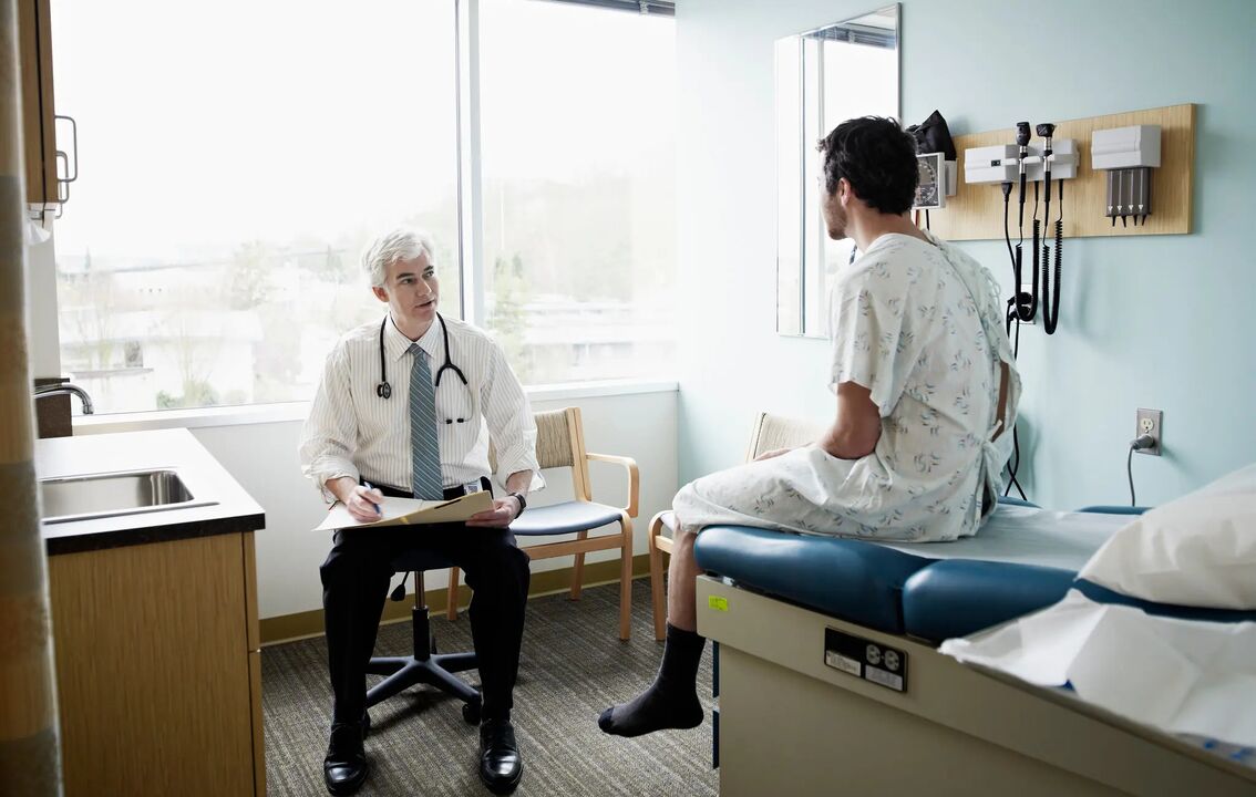 To identify prostatitis, it is very important for a man to undergo a comprehensive examination by a doctor.